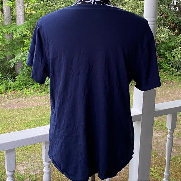 Old Navy Everywear Women's V-Neck Short Sleeve Tee Size Large - Picture 5 of 11